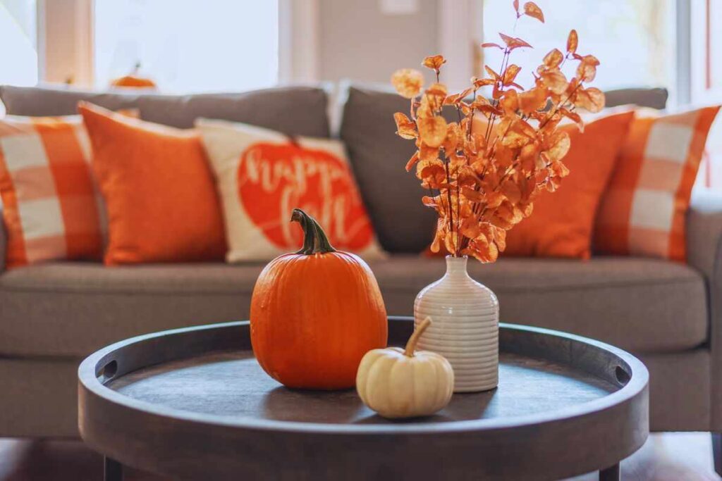 l'albero d'autunno come decorazione